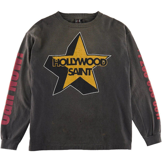 Saint Mxxxxxx Hollywood L/S T-Shirt Vintage Black