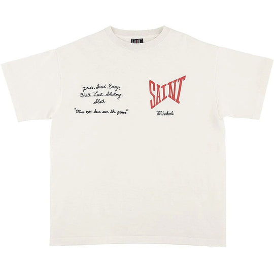 Saint Mxxxxxx Logo T-shirt White