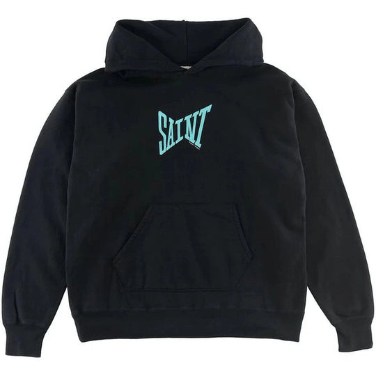 Saint Mxxxxxx Saint Hoodie Black Blue