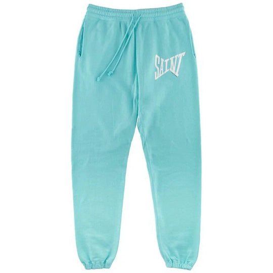 Saint Mxxxxxx Saint Sweatpants Blue White