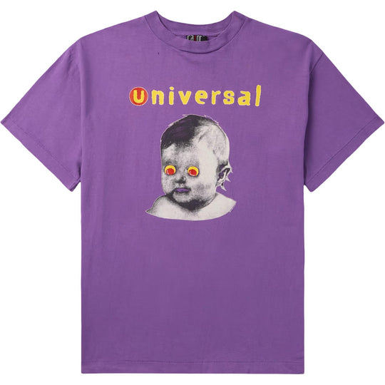 Saint Mxxxxxx Universal Baby Tee Purple