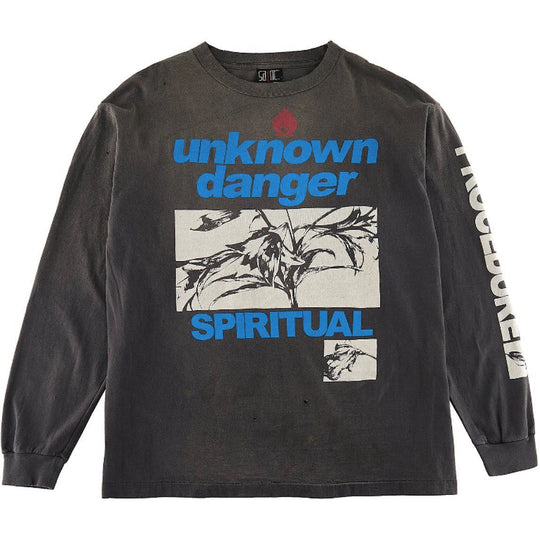 Saint Mxxxxxx Unknown L/S T-Shirt Vintage Black