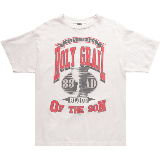 Saint Mxxxxxx x Denim Tears Holy Grail T-Shirt Vintage White