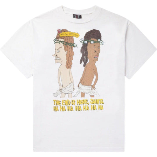 Saint Mxxxxxx x Denim Tears Holy and Virtuous Tee