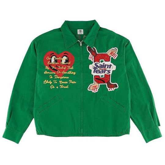 Saint Mxxxxxx x Denim Tears Swing Top Jacket Green
