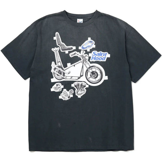 Saint Mxxxxxx x Neighborhood STHD S/S T-Shirt Vintage Black