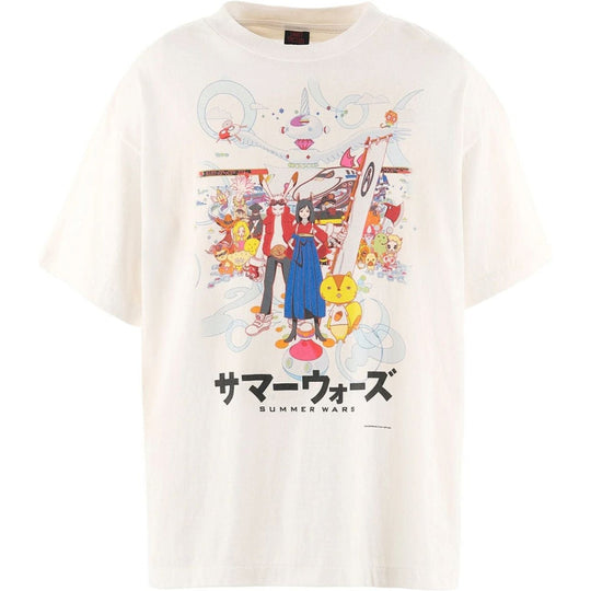 Saint Mxxxxxx x Summer Wars Geeks Rule #1 Tee White