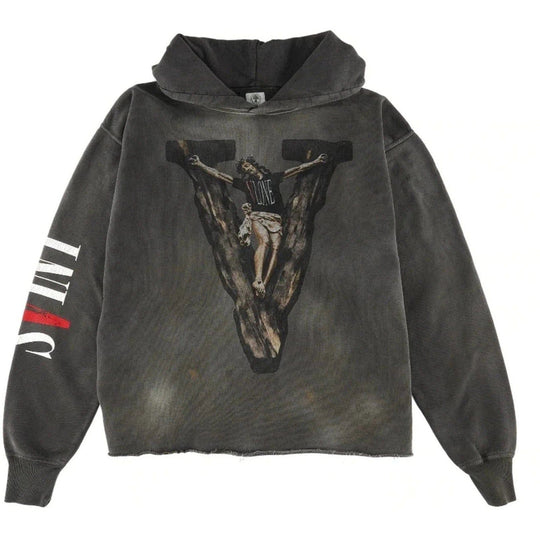 Saint Mxxxxxx x VLONE Hoodie Black