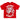 Saint Vanity Griffin T-Shirt Red/White