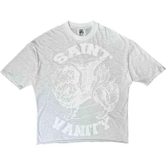 Saint Vanity Monochrome Griffin T-Shirt White