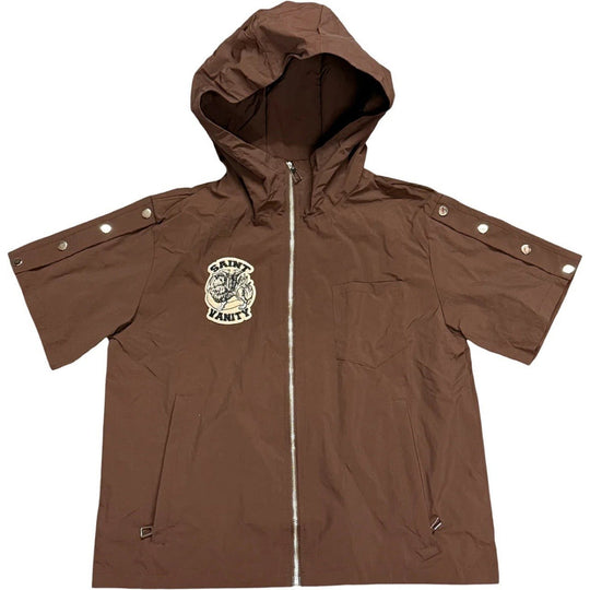 Saint Vanity Nylon Top Brown