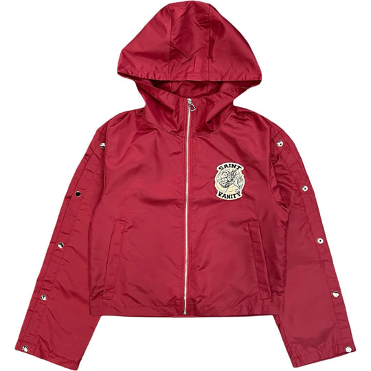 Saint Vanity Nylon Top Burgundy