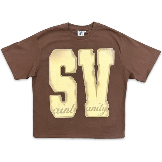 Saint Vanity SV T-Shirt Brown