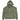 Saint Vanity Studded Zip Up Olive