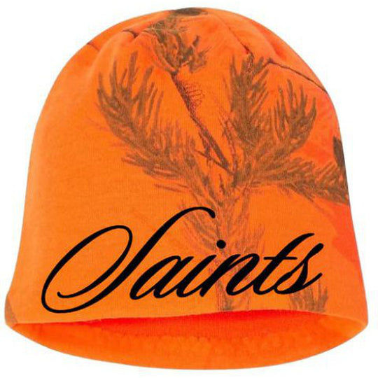 Saints Logo Beanie Orange
