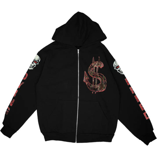 Saints Spiritual Warrior Zip Up Hoodie