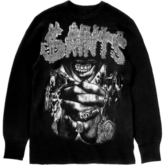 Saints Up In Smoke Thermal L/S T-Shirt