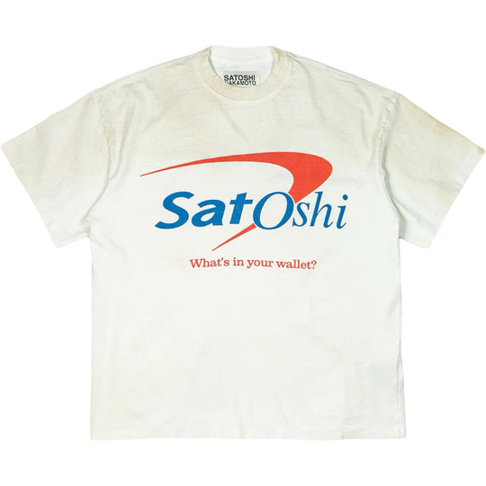 Satoshi Nakamoto Bank of Satoshi Tee White