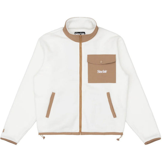 Sinclair Cargo Pocket Fleece Off-White