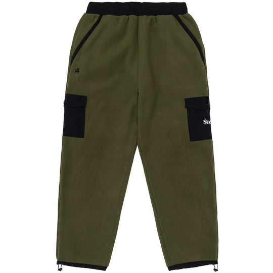 Sinclair Cargo Pocket Fleece Pants Olive