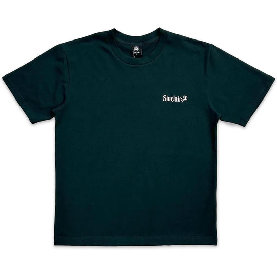 Sinclair Essential Tee Green/White