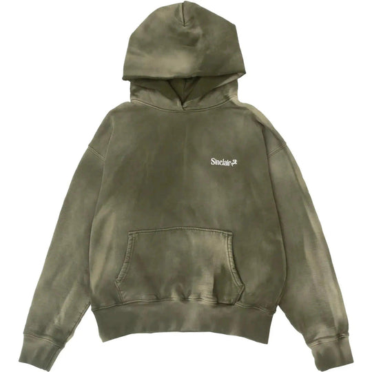 Sinclair Faded Essential Hoodie Olive