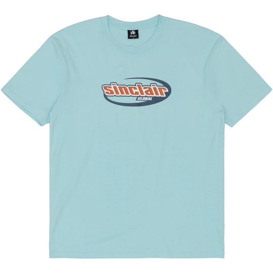 Sinclair Italics Logo Tee Light Blue