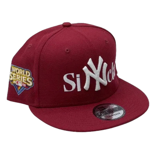 Sinclair New Era New York Yankees Fitted Hat Burgundy