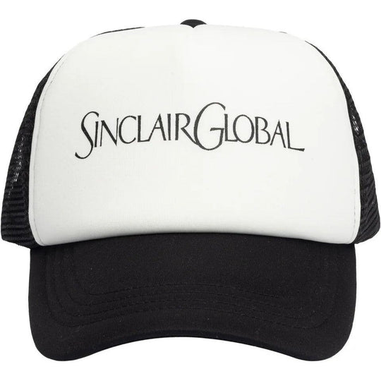 Sinclair Parisian Hat Black White