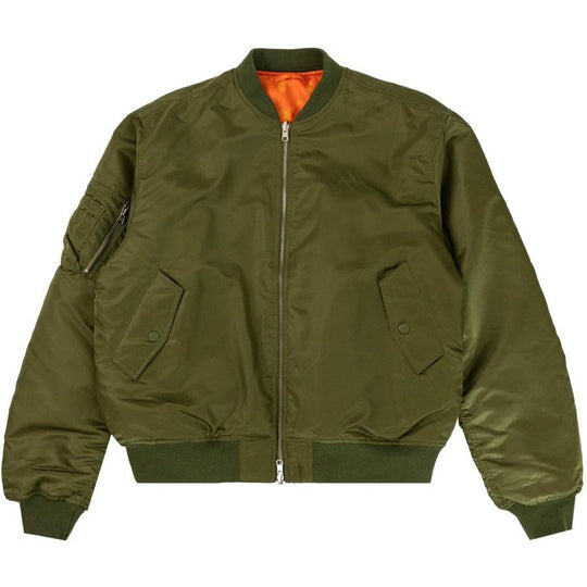 Sinclair Reversible Bomber Jacket Olive