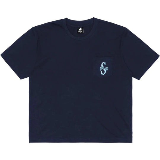Sinclair S Arch Pocket Tee Navy
