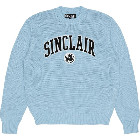 Sinclair Tackle Twill Sweater Light Blue