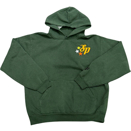 Sole Priorities Gradient Embroidered Hoodie Ivy