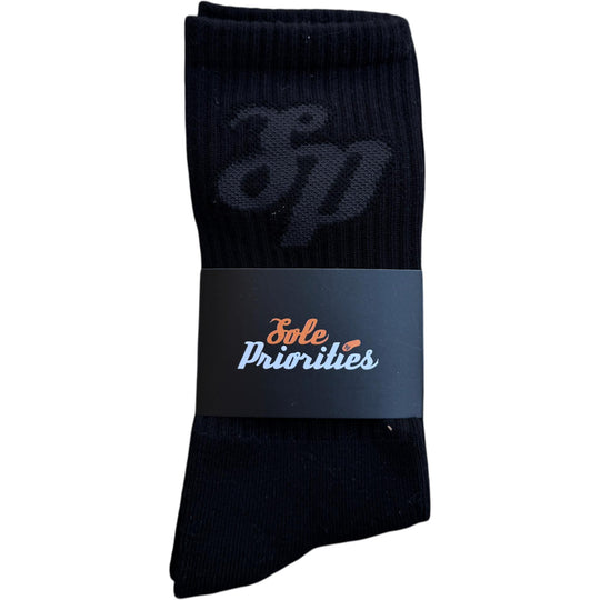 Sole Priorities Socks Black/Black
