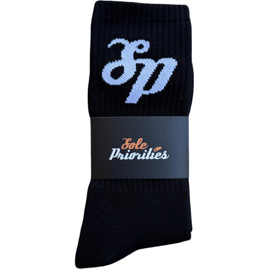 Sole Priorities Socks Black/White