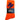 Sole Priorities Socks Clemson Orange/Regalia
