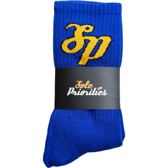 Sole Priorities Socks Game Royal/University Gold