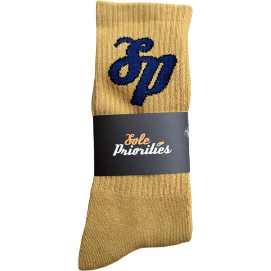 Sole Priorities Socks Tech Gold/Blue