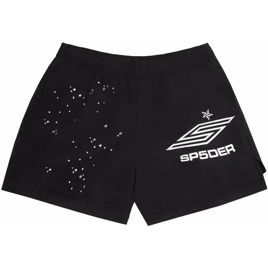 Sp5der Pro Double Layer Short Black