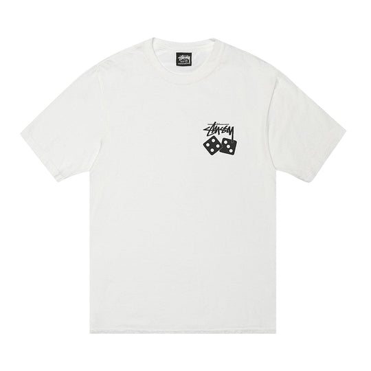 Stussy Dice Pigment Dyed Tee Natural