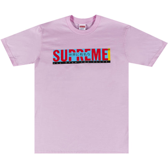 Supreme All Over Tee Light Pink