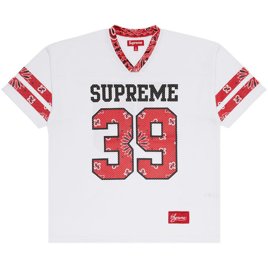 Supreme Bandana Football Jersey White