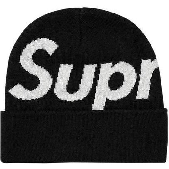 Supreme Big Logo Beanie (FW20) Black