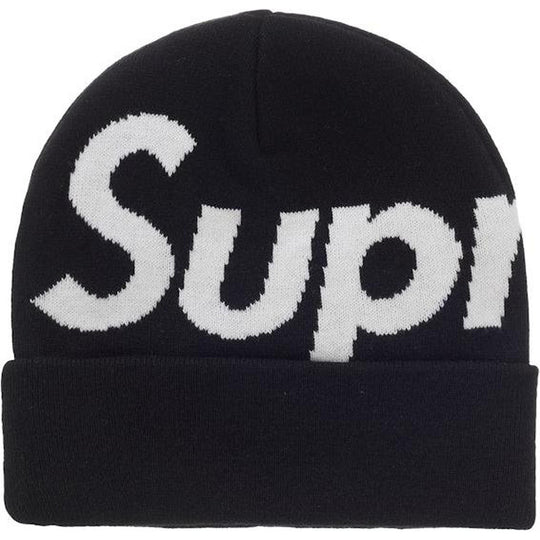 Supreme Big Logo Beanie (FW25) Black