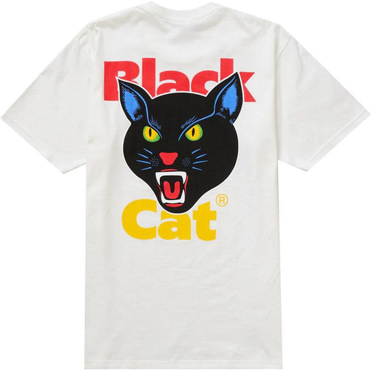 Supreme Black Cat Tee (SS24) White