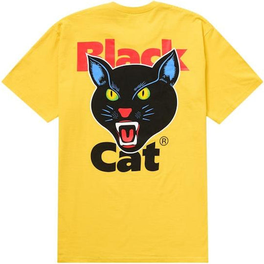 Supreme Black Cat Tee (SS24) Yellow
