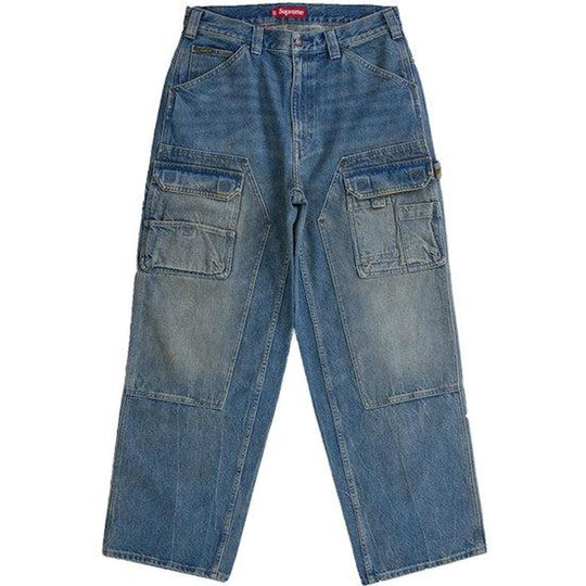 Supreme Double Knee Utility Pant Blue