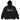 Supreme Embroidered Script Hooded Sweatshirt Black