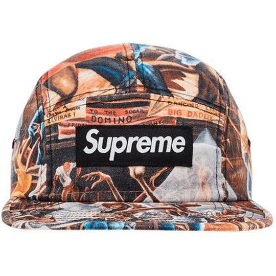 Supreme Ernie Barnes Camp Cap Multicolor