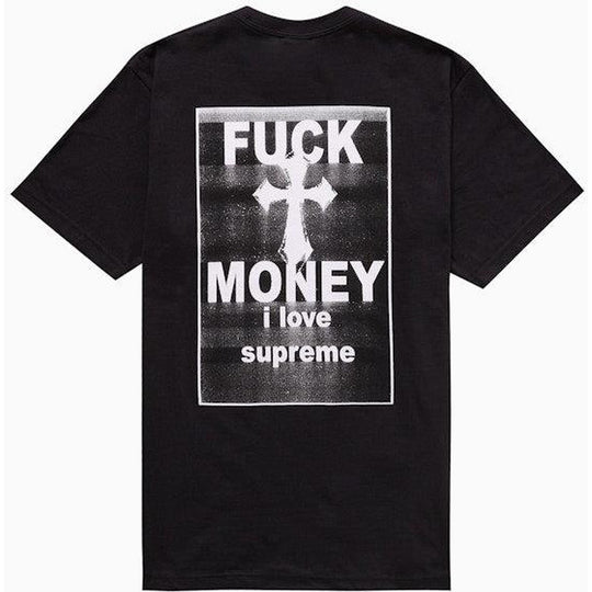 Supreme Fuck Money Tee Black